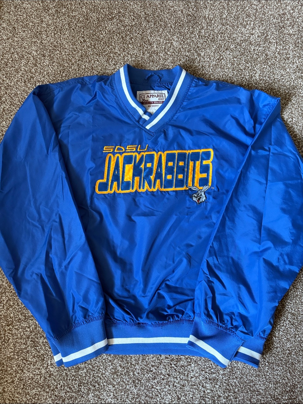 vintage SDSU windbreaker
